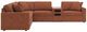 Signature Design by Ashley® Modmax 6-Piece Spice L-Shape Sectional with Audio Console-1