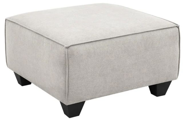 Legends Home Phoenix Cashmere Cream Cocktail Ottoman-0