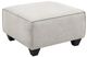 Legends Home Phoenix Cashmere Cream Cocktail Ottoman-0