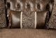 Furniture of America® Ensenada Brown/Dark Cherry Sofa-3