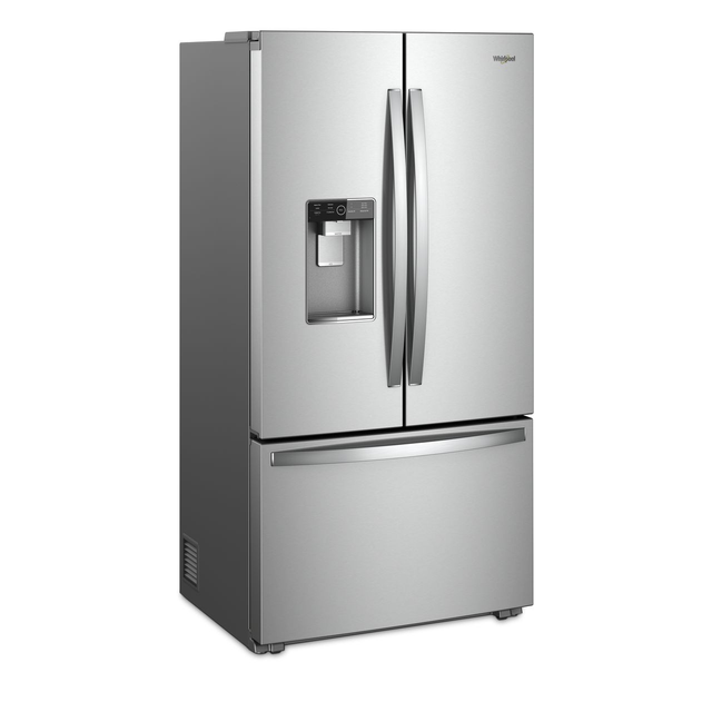Whirlpool® 24 Cu. Ft. Wide Counter Depth French Door Refrigerator-Fingerprint Resistant Stainless Steel-1
