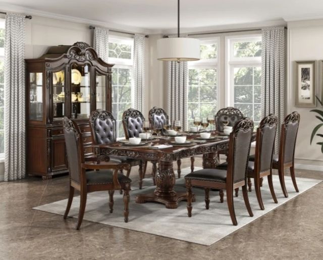 Homelegance® Adelina Cherry Dining Table-1