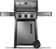 Napoleon Freestyle™ 365 Graphite Gray Propane Gas Freestanding Grill with Side Burner-0