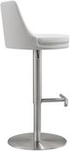 TOV Furniture Reagan White Adjustable Stool-4