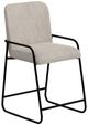 International Furniture Direct Seating Black/Ivory Bar Stool-0