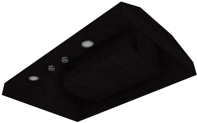 Vent-A-Hood® Premier Magic Lung® 36" Black Carbide Insert Range Hood-3