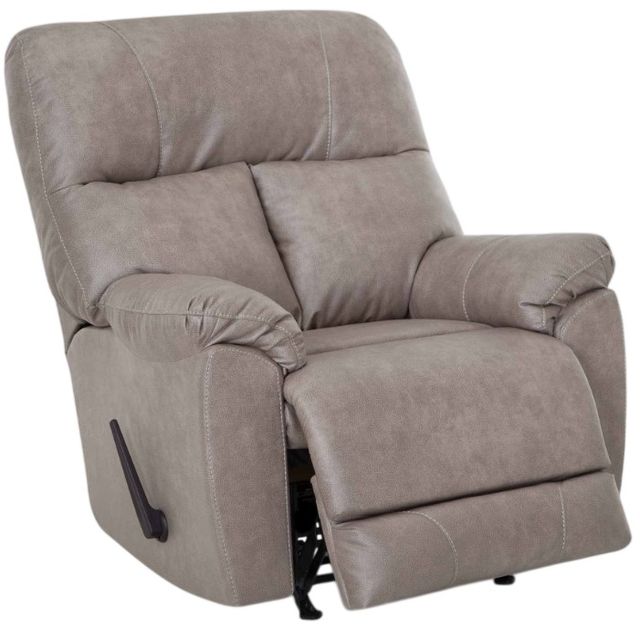 Franklin™ Kent Merida Chestnut Manual Swivel Rocker Recliner-2