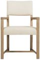 Hooker® Furniture Driftwood Buckboard/Lovegood Bisque Dining Arm Chair-1