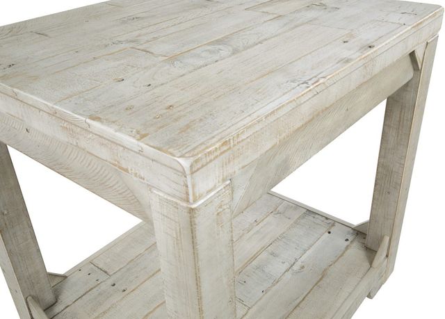 Signature Design by Ashley® Fregine Whitewash End Table-3