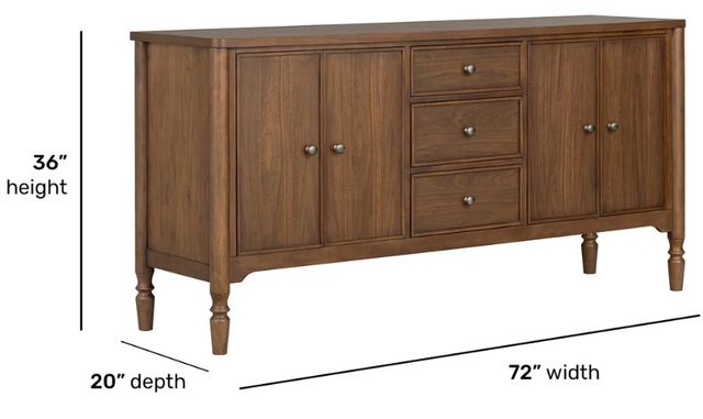 Flexsteel® Azalea Walnut Sideboard-2
