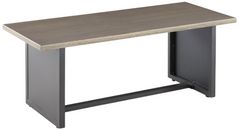 Signature Design by Ashley® Bree Zee Brown Aluminum Outdoor End Table with Black Base