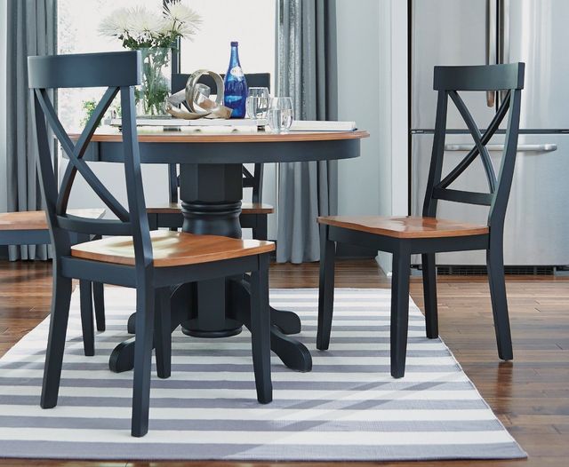 homestyles® Bishop 2-Piece Black Side Chairs-2