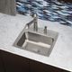 Elkay Lustertone® Classic Lustrous Satin 19" x 18" x 7-5/8" 2-Hole Single Bowl Drop-In Sink-2