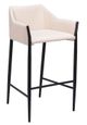 Zuo® Modern Andover Beige Barstool-0