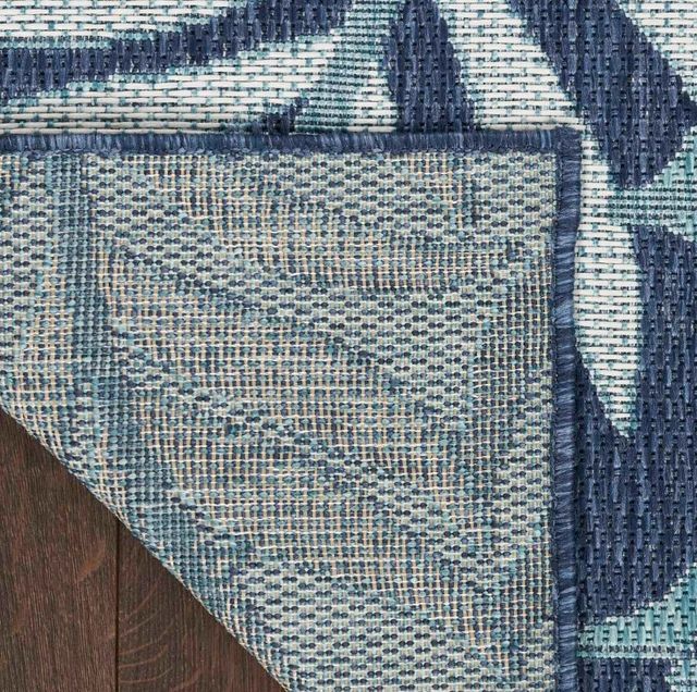 Nourison Home™ Garden Oasis Navy 5'x7' Style 4 Area Rug-3
