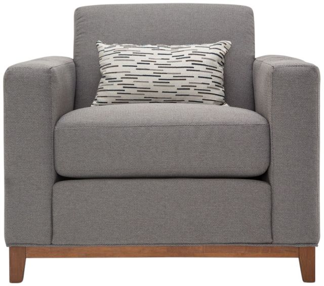 Michael Amini® Brooklyn Walk Burnt Umber Chair-1
