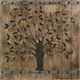 A & B Home Black/Brown Tree of Life Wood Wall Panel-0