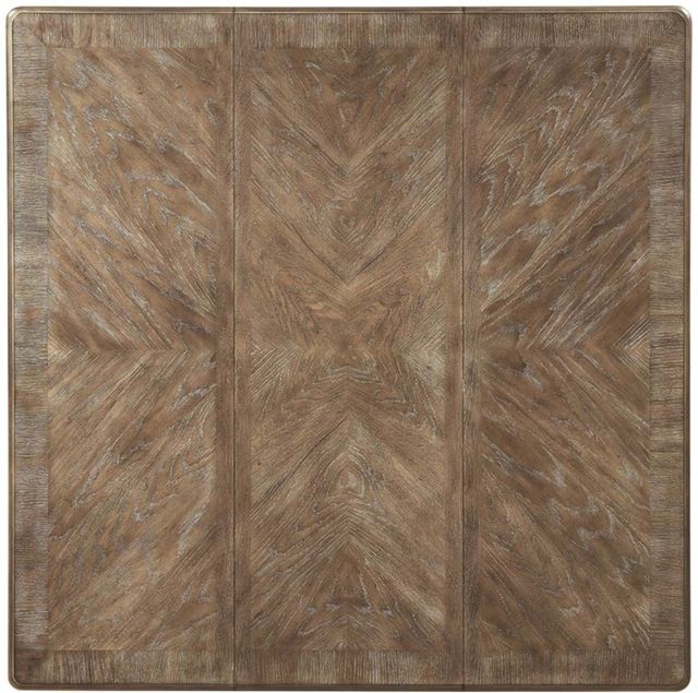Signature Design by Ashley® Realyn Taupe Counter Height Dining Table with Chipped White Legs-4
