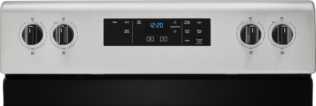 Whirlpool® 30" Stainless Steel Freestanding Electric Range-5