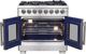 FORNO® Capriasca 36" Stainless Steel Pro Style Dual Fuel Range-2