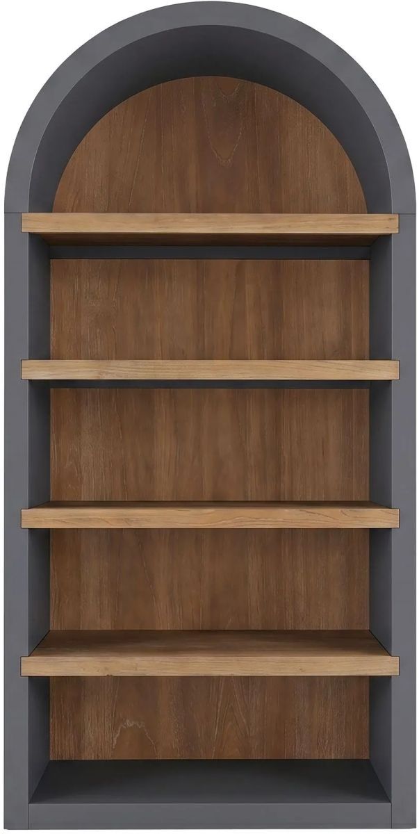 Sunny Designs™ Logan Cyberspace/Oak Grove Arched Bookcase-2