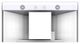 Vent-A-Hood® 36" White Air Recover System (ARS) Euro-Style Duct-Free Wall Mounted Range Hood-3