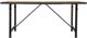 Olliix by Madison Park Grey Cirque Dining Table with Metal Legs-0