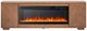 Liberty Furniture Easton Brown 84" Fireplace TV Console with Fireplace-2