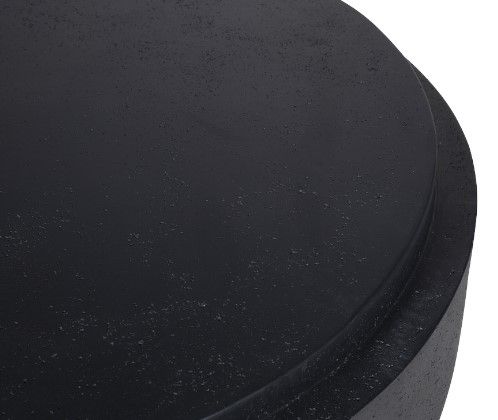 Moe's Home Collection Cosmo Black Concrete Outdoor Coffee Table-2