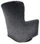 CabanaCoast® Customizable Hudson Wicker Outdoor Swivel Glider Chair-2