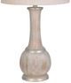 Lamps Per Se Antique Silver/White Washed Wood Table Lamp-2
