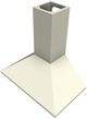 Vent-A-Hood® 36" Biscuit Euro Style Wall Mounted Range Hood-1