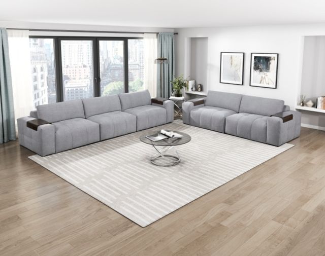 Homelegance® Tidal Gray Loveseat-1
