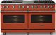 Viking® 5 Series 60" Spiced Cider Pro Style Dual Fuel (NG) Range with Polished Chrome Trim-4