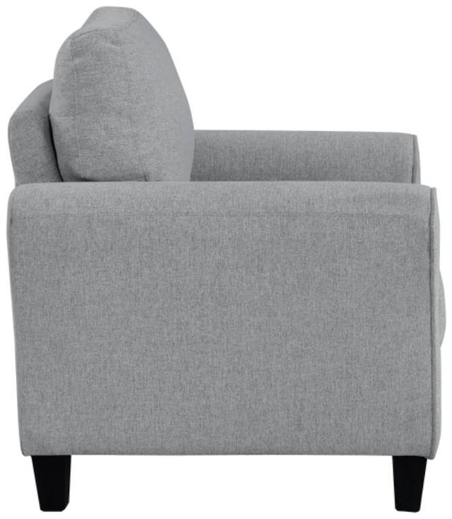 Homelegance® Ellery Dark Gray Chair-3