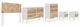 Signature Design by Ashley® Piperton 5-Piece Two-tone Brown/White Full Panel Headboard Set-0