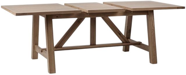 Classic Home Marla Amber Toast Extendable Dining Table-2