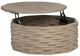Crestview Collection Baker Beige Cocktail Table-1