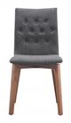 Zuo® Orebro Graphite Dining Chair-1