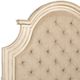 New Classic® Home Furnishings Anastasia Antique White Eastern King Panel Bed-3