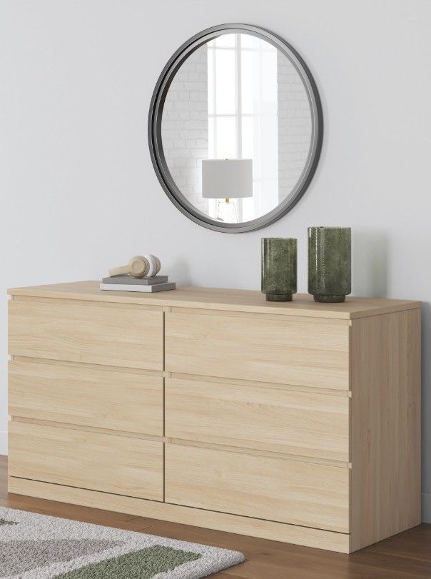 Signature Design by Ashley® Onita Natural 6-Drawer Dresser-5