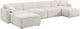 TOV Furniture Travie 6-Piece White Sand U-Shape Modular Sectional-0
