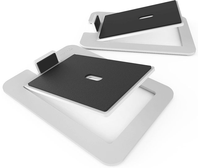 Kanto White Desktop Speaker Stands-0