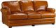 Campio Furniture Legacy Leather Parisian Dark Orange Sofa-0