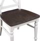 Emerald Home Mountain Retreat Antique White Dining Chair-4