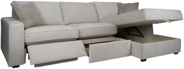 Decor-Rest® Furniture LTD Customizable 2-Piece Power Reclining Sectional-1