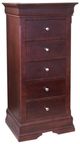 Handstone Customizable Phillipe Buxton Cherry 6 Drawers Lingerie Chest-0