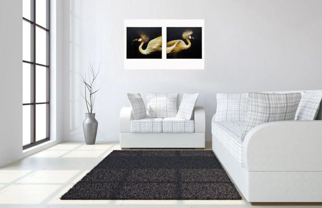 Classy Art 2-Piece Style 14 Hand Painted Textured Wall Art Set-2