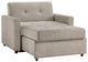 Steve Silver Co. Noah Brown Sleeper Chair and a Half-0