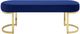 Mazin Furniture Betto Navy Accent Bench-0
